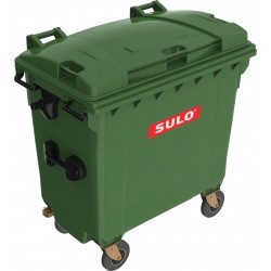 SULO 770 Litre plastic waste container green