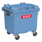 SULO 1100 Litre plastic waste container (flat lid) blue
