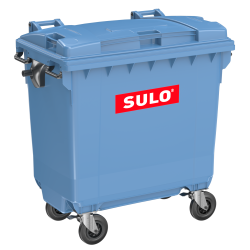 SULO 770 Litre plastic waste container blue